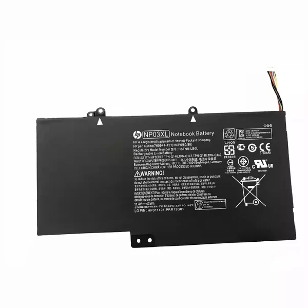 Bateria para portátil HP   760944-421