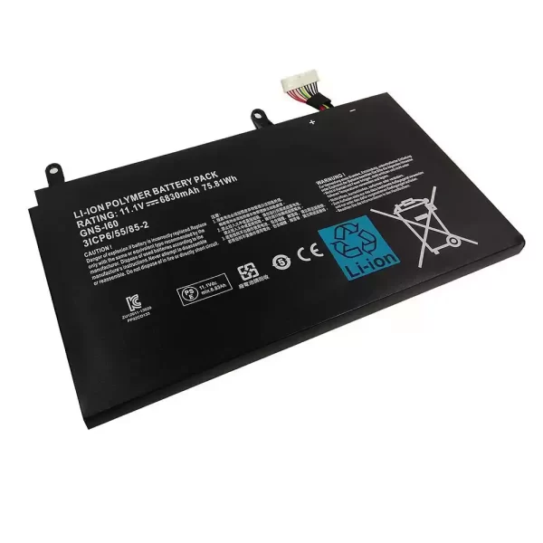 Bateria para portátil GIGABYTE   P57X,P57X v6,P57W