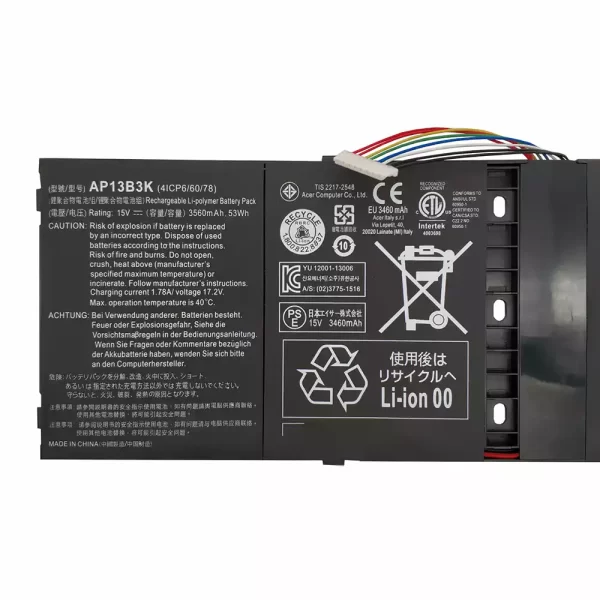 Bateria para portátil ACER AP13B3K - Image 3