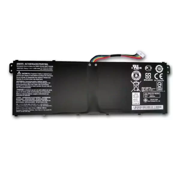 Bateria para portátil ACER AC14B13J