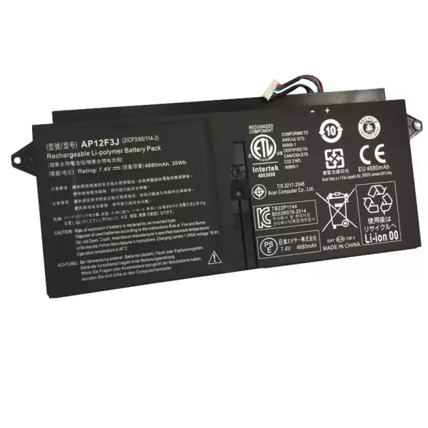 Bateria para portátil ACER AP12F3J