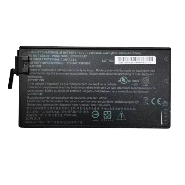 Bateria para portátil GETAC BP3S1P2100