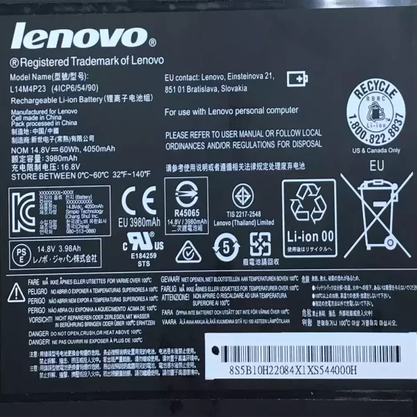 Bateria para portátil LENOVO L14M4P23 - Image 3