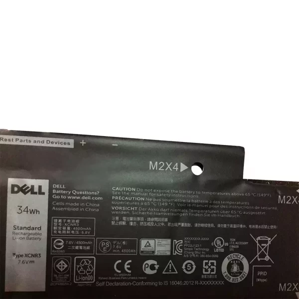 Bateria para portátil DELL Latitude 13 E7370 - Image 3