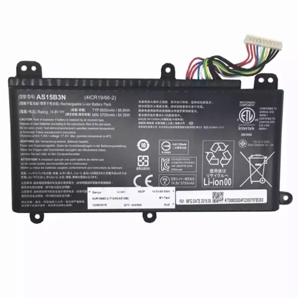 Bateria para portátil ACER AS15B3N