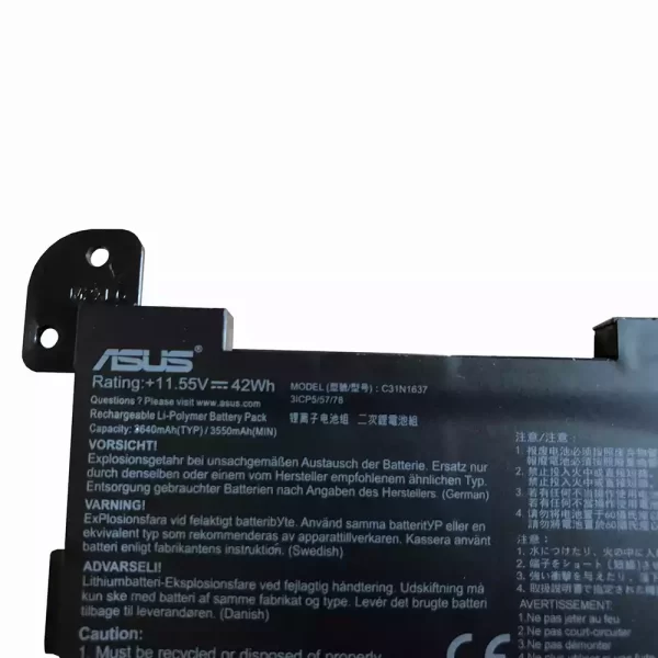 Bateria para portátil ASUS C31N1637 - Image 3