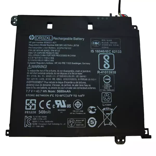 Bateria para portátil HP TPN-W123