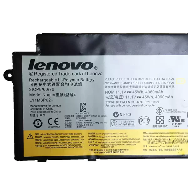 Bateria para portátil Lenovo L11M3P02 - Image 3