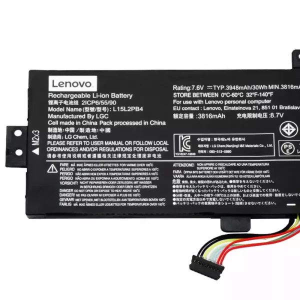 Bateria para portátil LENOVO L15L2PB4 - Image 3