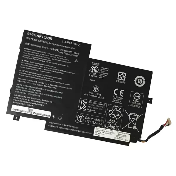 Bateria para portátil ACER AP15A3R