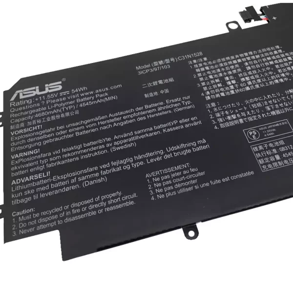 Bateria para portátil ASUS C31N1528 - Image 3