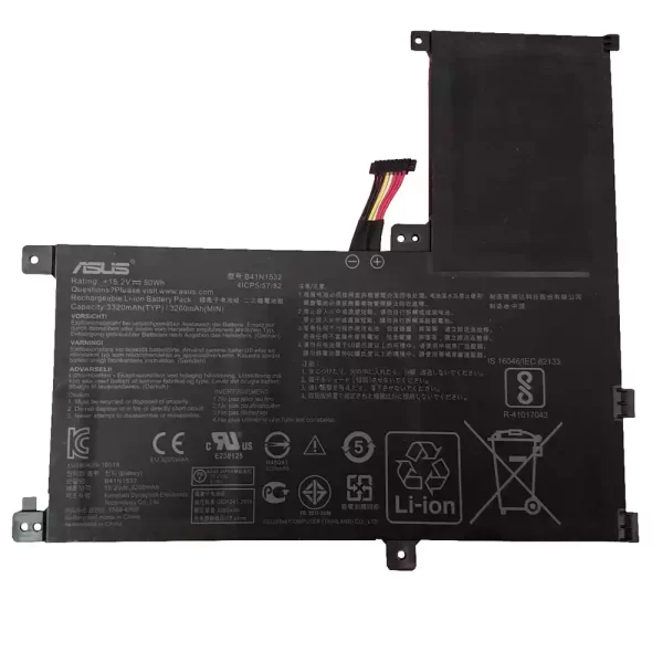 Bateria para portátil ASUS Q504UA