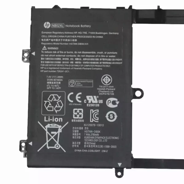 Bateria para portátil HP TPN-Q128 - Image 3