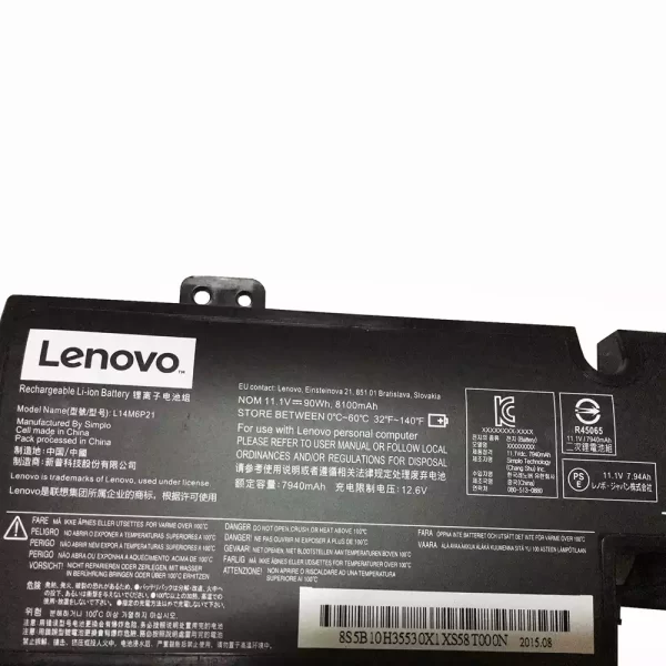 Bateria para portátil LENOVO L14M6P21 - Image 3