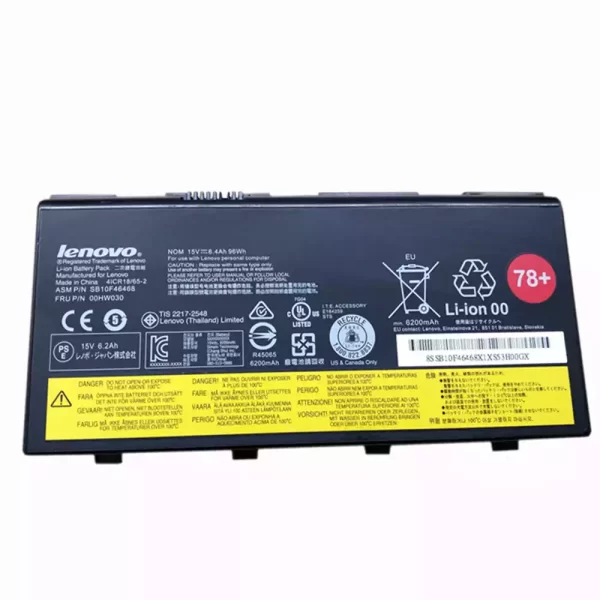 Bateria para portátil LENOVO ThinkPad P70