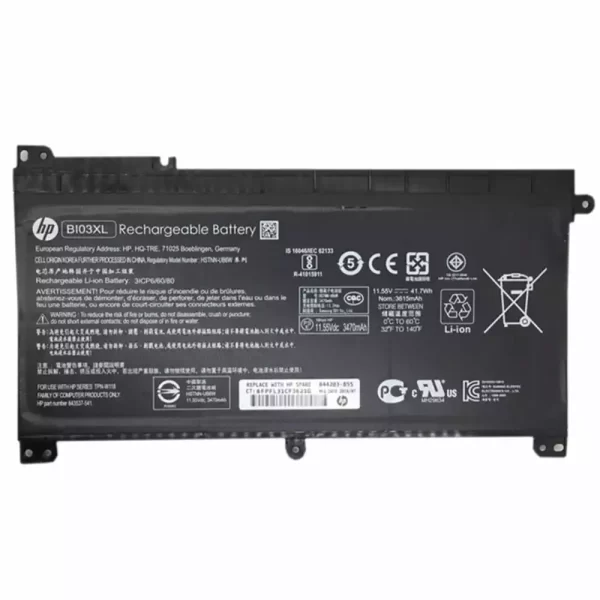 Bateria para portátil HP TPN-W118