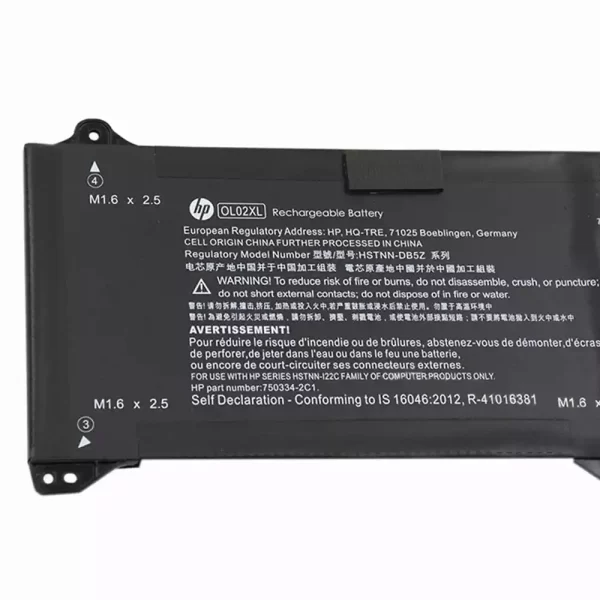 Bateria para portátil HP 750334-2C1,750549-001 - Image 3