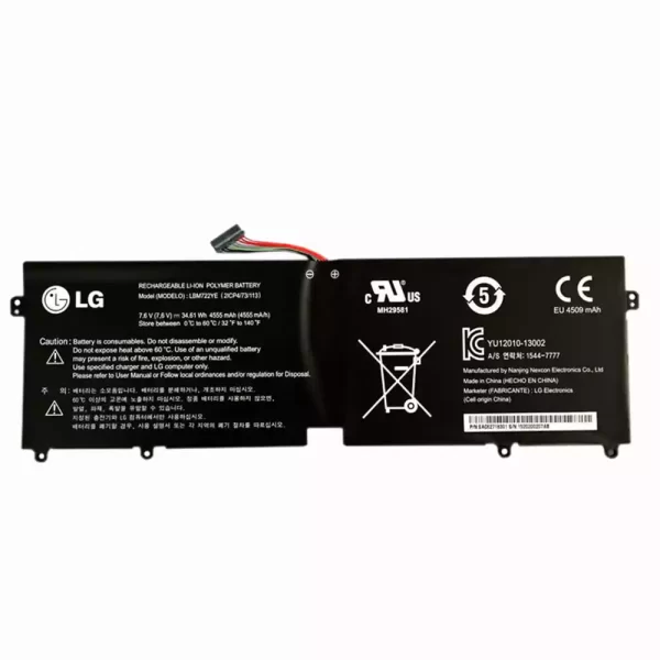 Bateria para portátil LG LBM722YE