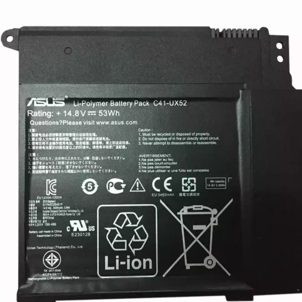 Bateria para portátil ASUS ZenBook UX52A - Image 3