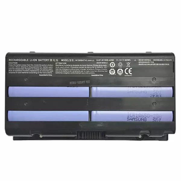 Bateria para portátil CLEVO 6-87-N150S-4292，6-87-N150S-4U92