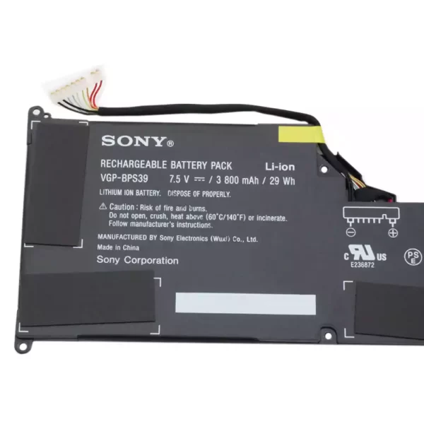 Bateria para portátil SONY VGP-BPS39 - Image 3