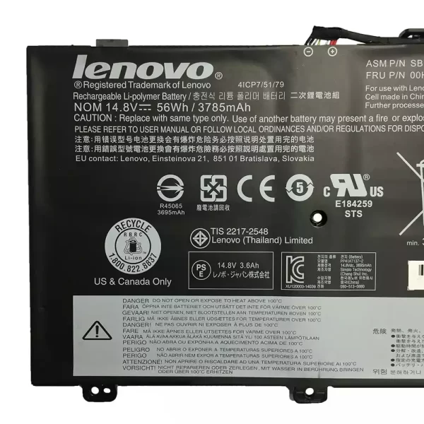 Bateria para portátil LENOVO ThinkPad S3 Yoga 14 - Image 3