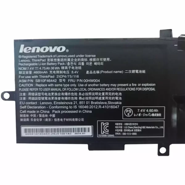 Bateria para portátil LENOVO Thinkpad Helix 2 - Image 3