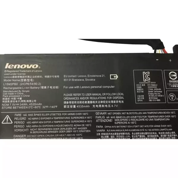 Bateria para portátil LENOVO L15M2PB0,L15C2PB0 - Image 3