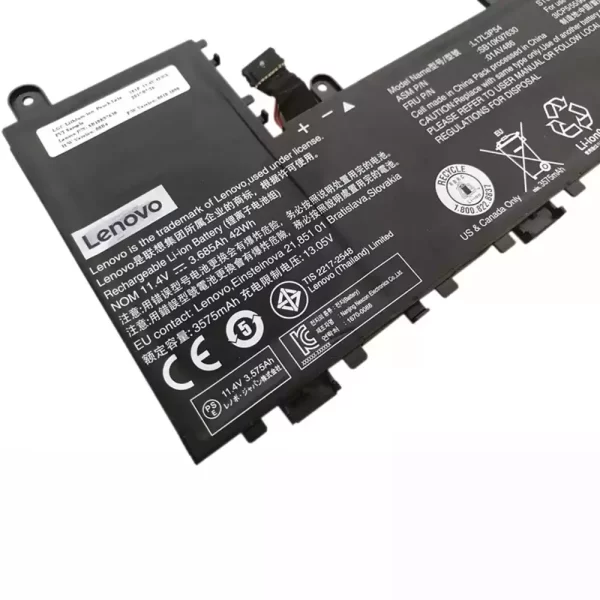 Bateria para portátil Lenovo L17L3P54,01AV486,SB10K97630 - Image 3