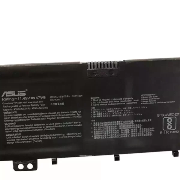 Bateria para portátil Asus C31N1636 - Image 3