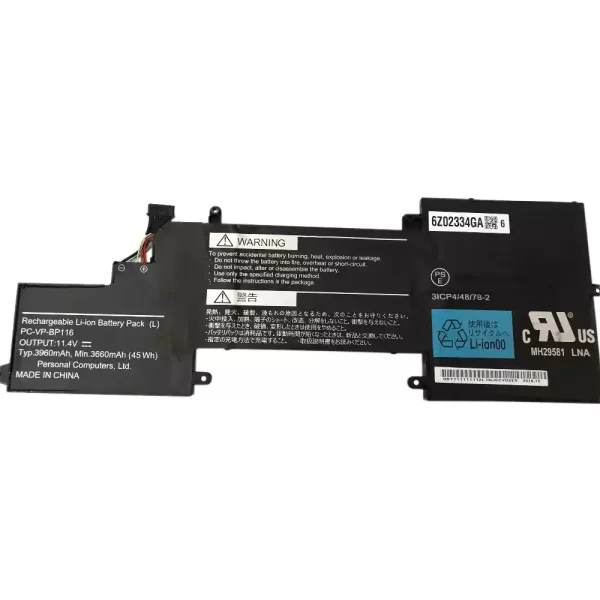 Bateria para portátil NEC PC-VP-BP116