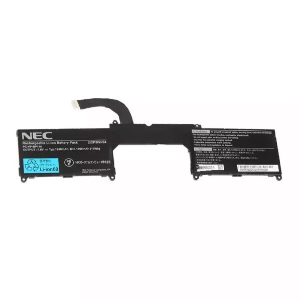 Bateria para portátil NEC PC-VP-BP114