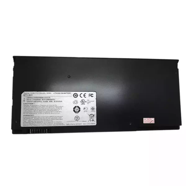 Bateria para portátil MSI BTY-S31,BTY-S32