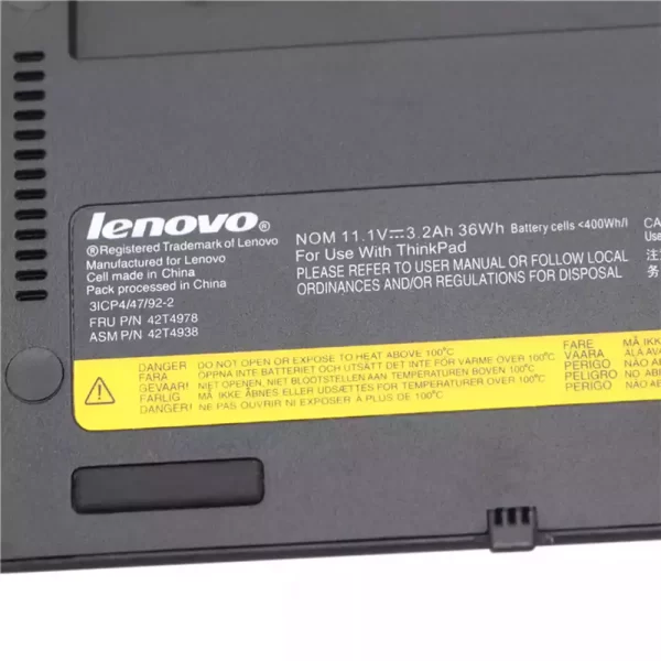 Bateria para portátil LENOVO Thinkpad X1,0A36279 - Image 3