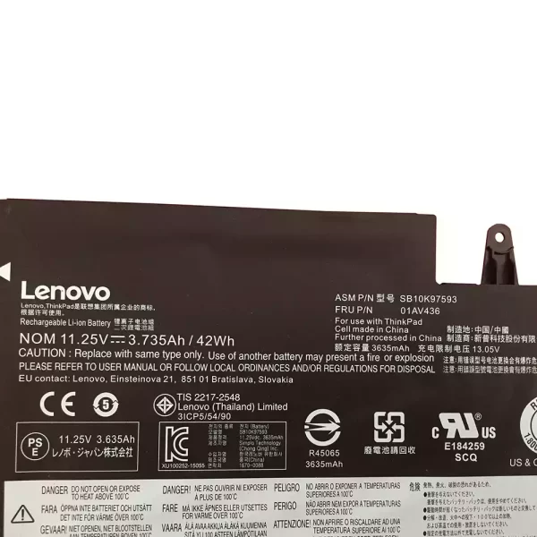 Bateria para portátil LENOVO ThinkPad 13 Gen 2 - Image 3