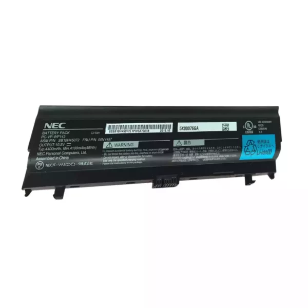 Bateria para portátil NEC SB10H45072,00NY487