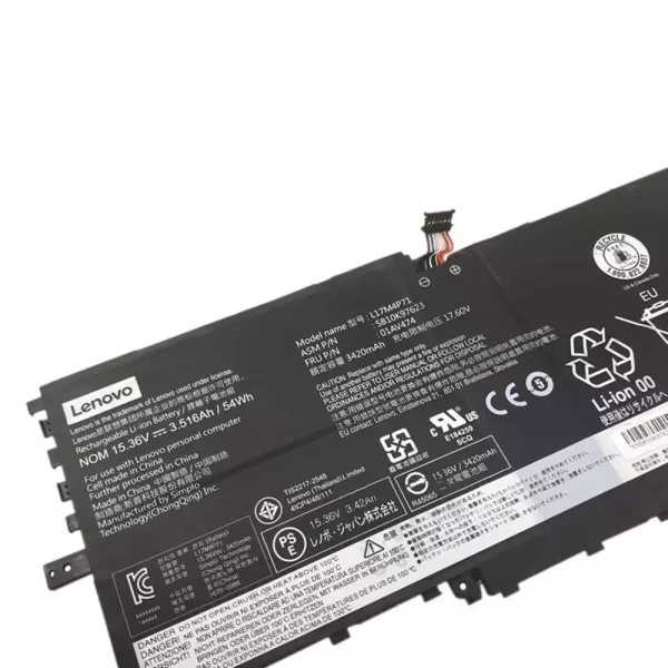 Bateria para portátil LENOVO ThinkPad X1 Yoga 2018 - Image 3