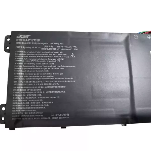 Bateria para portátil ACER AP17C5P - Image 2