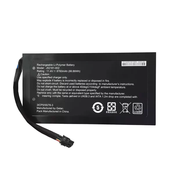 Bateria para portátil Getac J52161-002