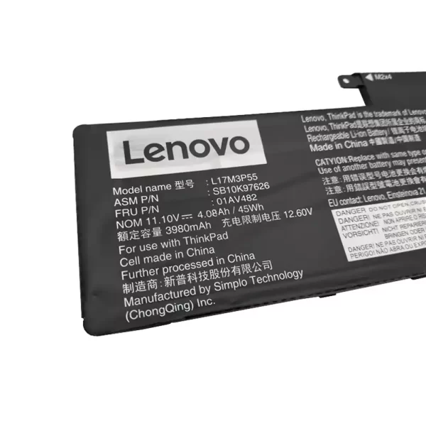 Bateria para portátil LENOVO ThinkPad L380 - Image 3