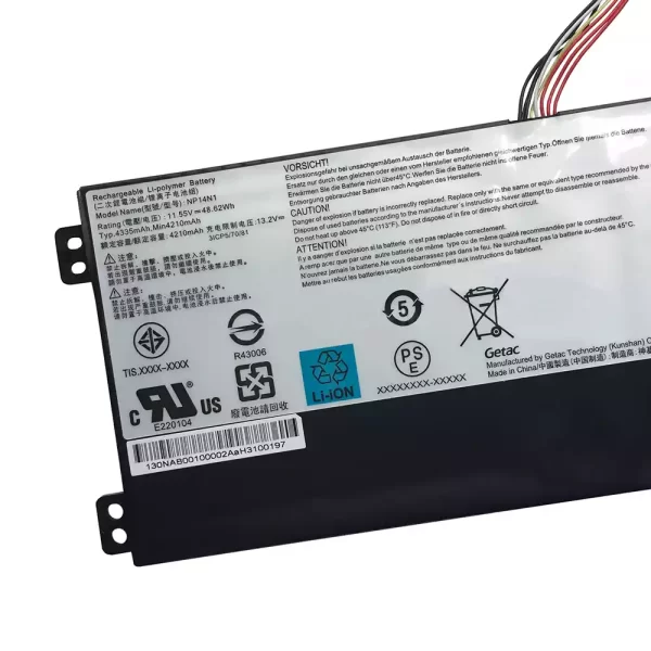 Bateria para portátil GETAC NP14N1 - Image 3