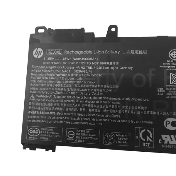 Bateria para portátil HP zhan66 Pro 13 G2 - Image 3