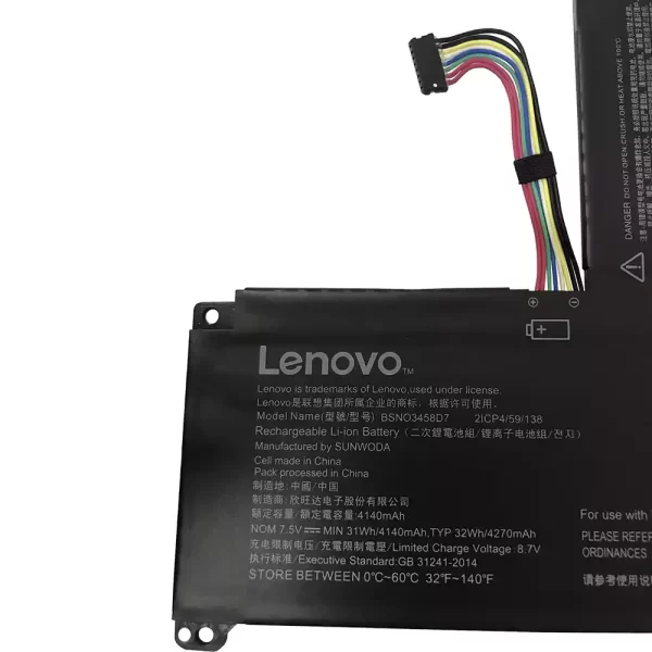 Bateria para portátil LENOVO BSNO3458D7 - Image 3