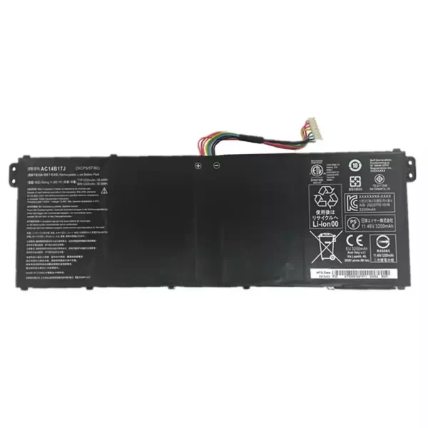 Bateria para portátil ACER AC14B17J