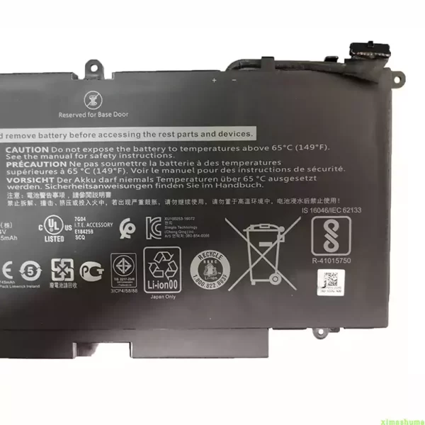 Bateria para portátil DELL 71TG4 - Image 4