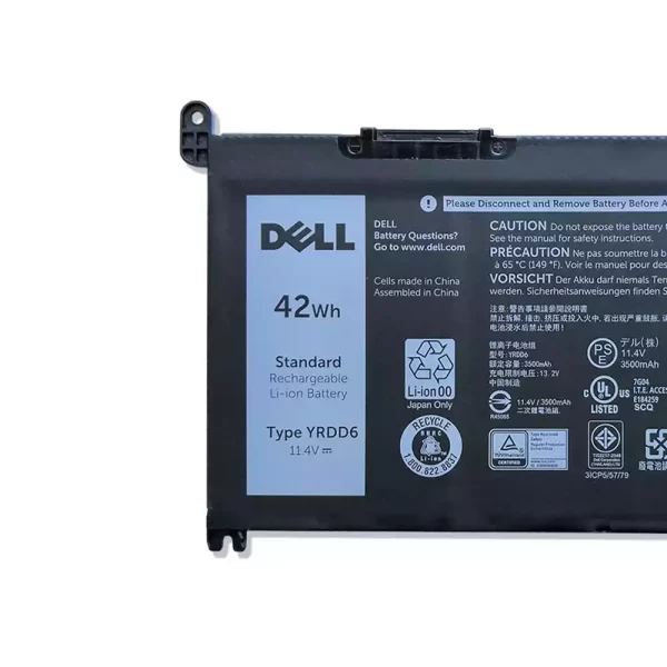 Bateria para portátil DELL Inspiron 14 3400 5488 5480 5482 5485 5493 5584 5593 - Image 3