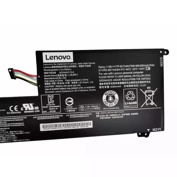 Bateria para portátil LENOVO L16L6PC1 - Image 3