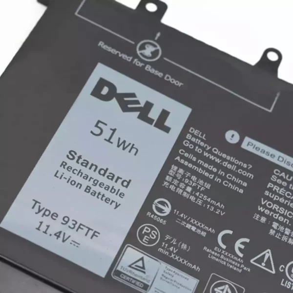 Bateria para portátil DELL 93FTF - Image 3