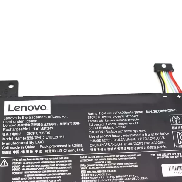 Bateria para portátil LENOVO L16L2PB1,L16C2PB2 - Image 3