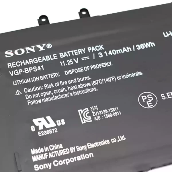 Bateria para portátil SONY VGP-BPS41 - Image 3